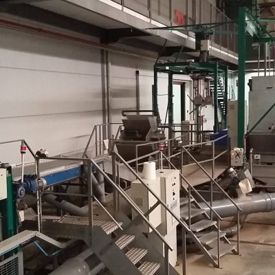 USED MAF RODA 4 LINES APPLE PRE-SORTING LINE Image 2